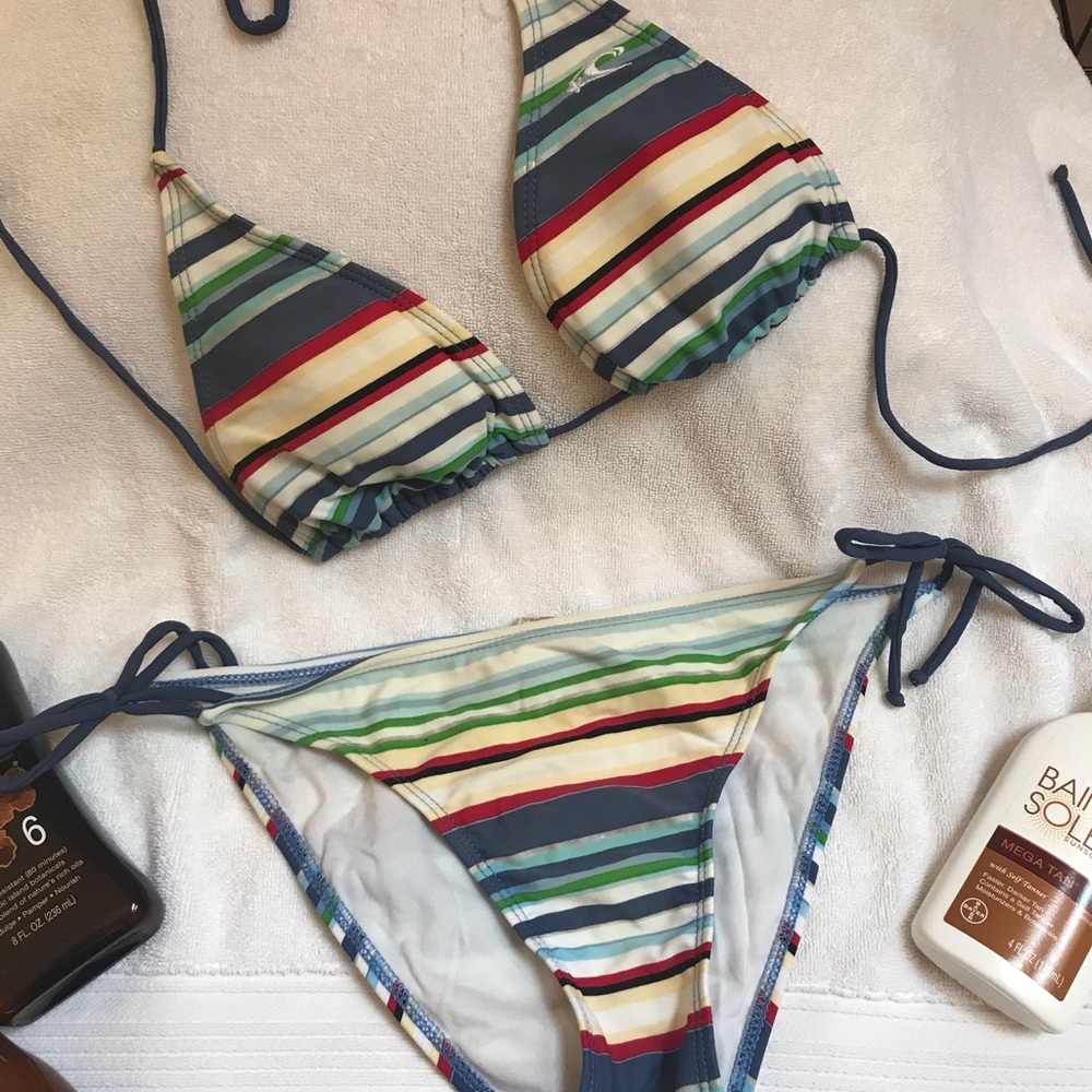 Stripped bikini